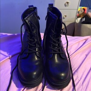 Dream Pairs Black Combat Boots